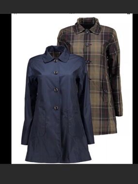 Barbour Women's Reversible Jacket Size:8)Medium.